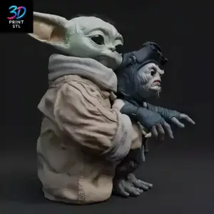 Babu and Grogu Star Wars | STL for 3D Printers