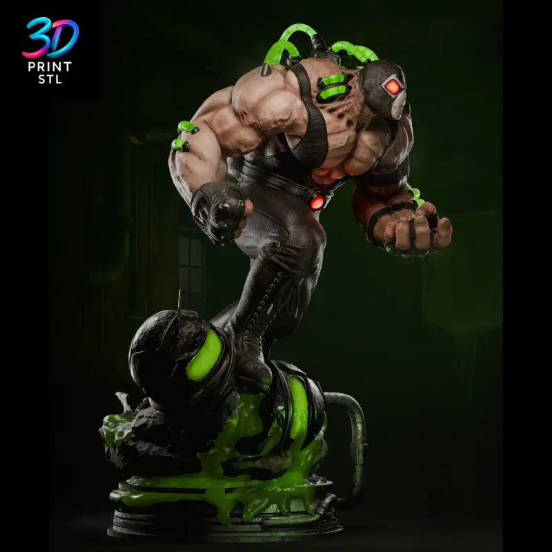 Bane DC Comics | 3D Print Model | STL - Image 2