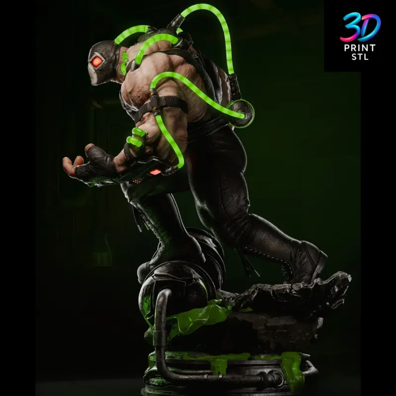 Bane DC Comics | 3D Print Model | STL - Image 3