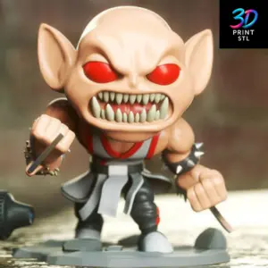 Baraka Chibi Mortal Kombat | 3D Print Model | STL