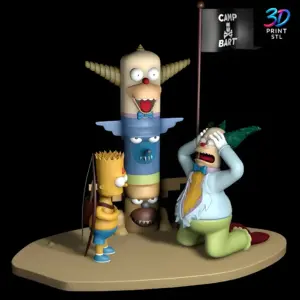 Bart Simpson | STL for 3D Printers