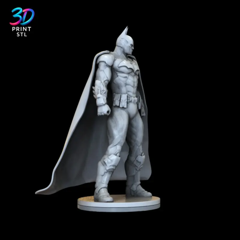 Batman Figure DC Comics | 3D Print Model | STL - Image 2