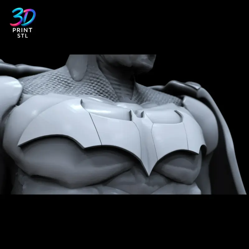 Batman Figure DC Comics | 3D Print Model | STL - Image 4