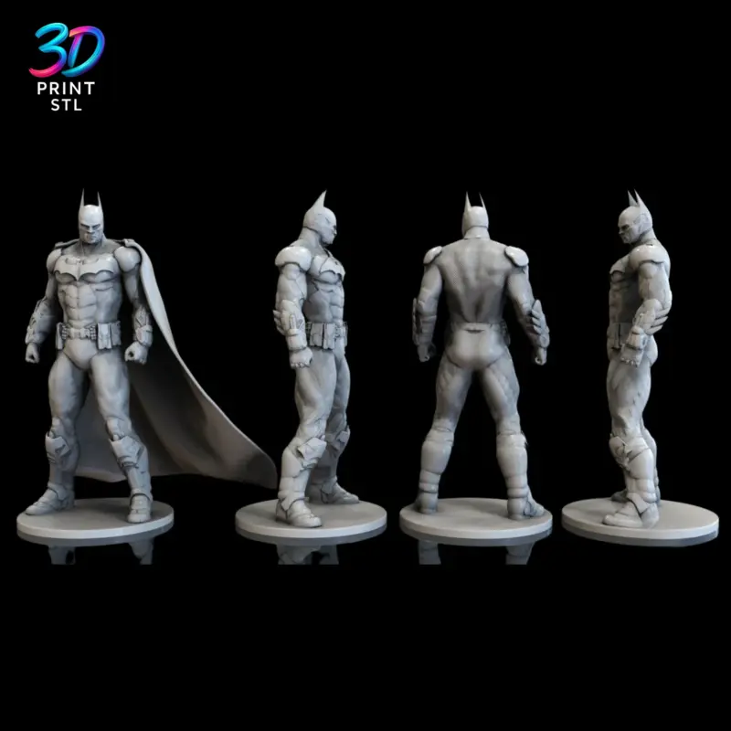Batman Figure DC Comics | 3D Print Model | STL - Image 5
