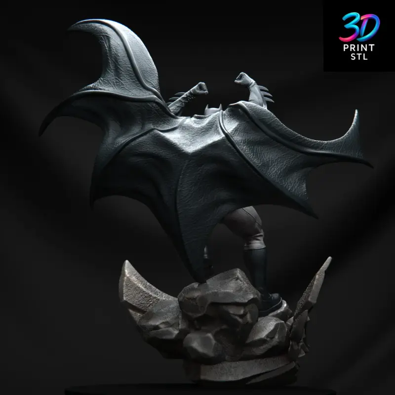 Batman Pose | 3D Print File | STL - Image 4