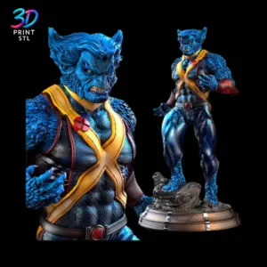 Beast Figure X-Men | STL File for 3D Printing