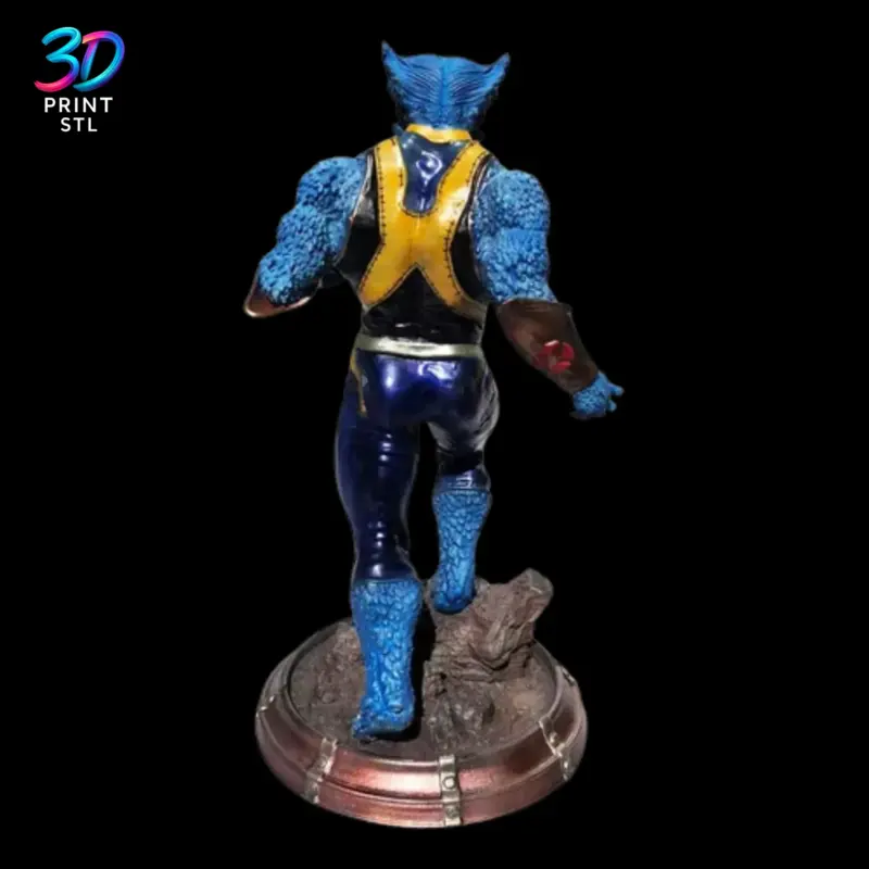 Beast Figure X-Men | STL File for 3D Printing - Image 3