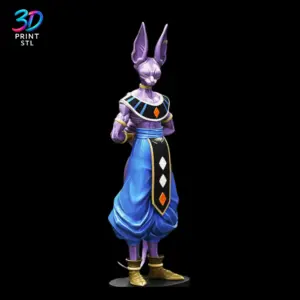 Beerus Figure Dragon Ball Super | STL File for 3D Printing