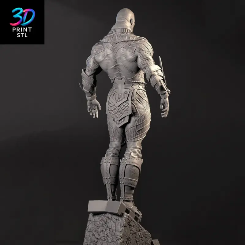 Black Adam Figure DC Comics | 3D Print Model | STL - Image 7