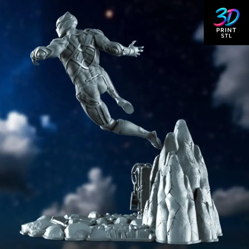 Black Panther Figure Marvel | 3D Print Model | STL - Image 2