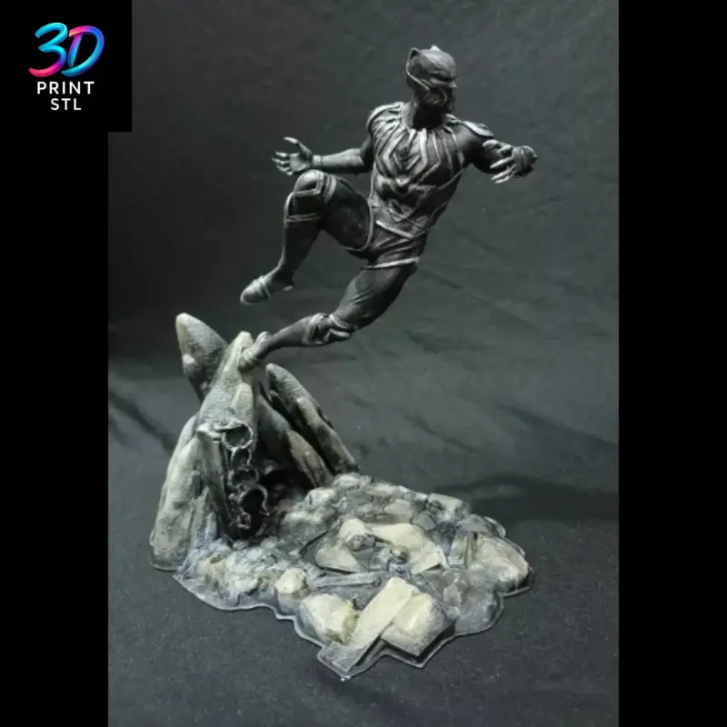 Black Panther Figure Marvel | 3D Print Model | STL - Image 6