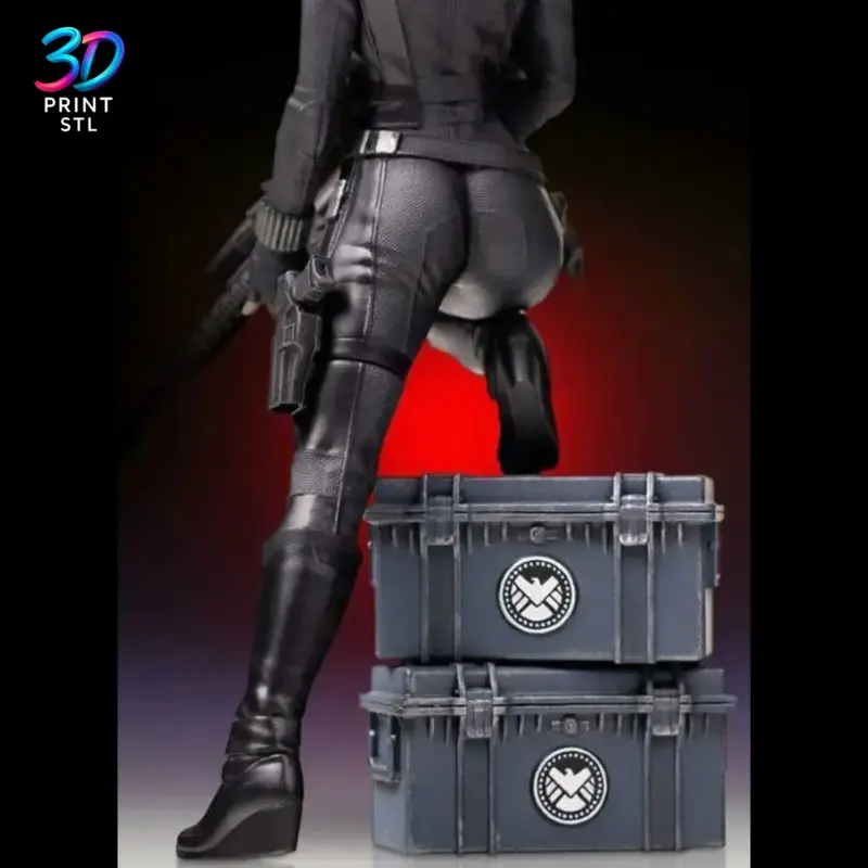 Black Widow Marvel | STL File for 3D Printing - Image 5