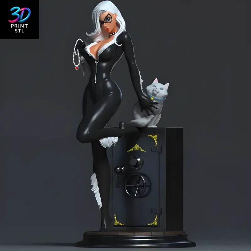 Black Cat | STL for 3D Printers