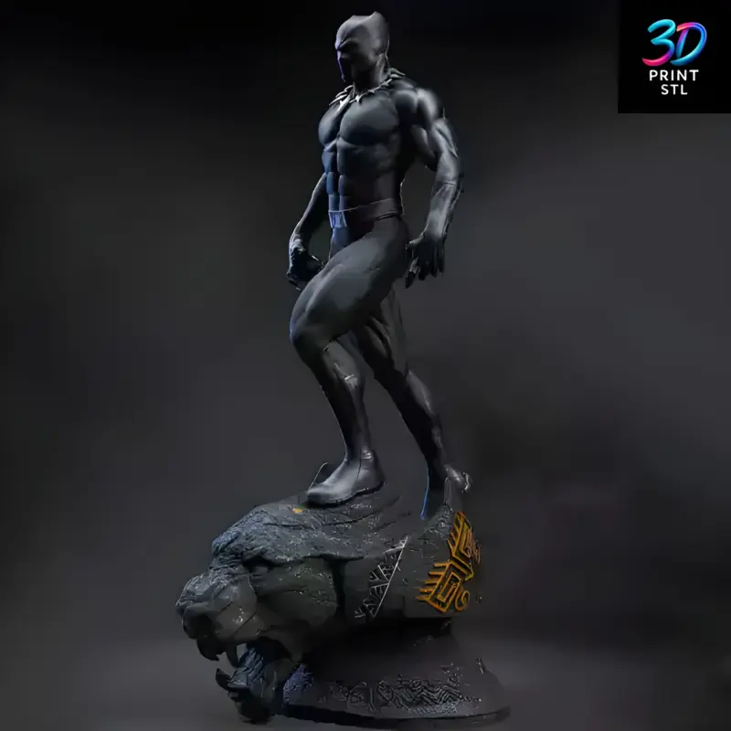 Black Panther | STL for 3D Printers - Image 2