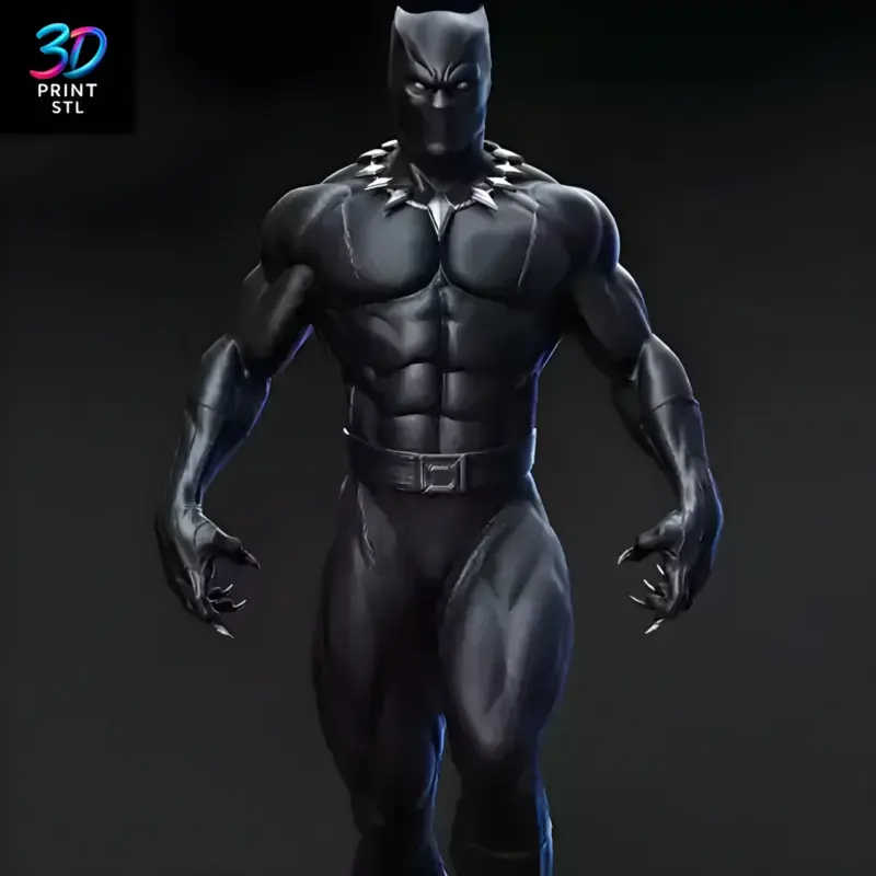 Black Panther | STL for 3D Printers - Image 3