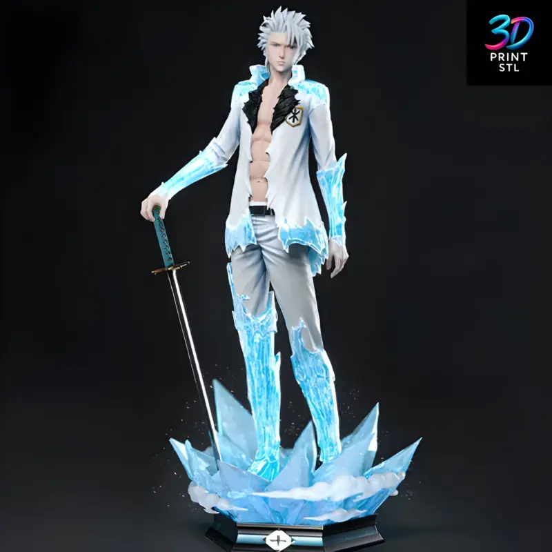 Hitsugaya Bleach | STL for 3D Printers - Image 2