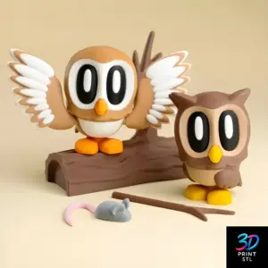 Blob Lab Owl | STL for 3D Printers