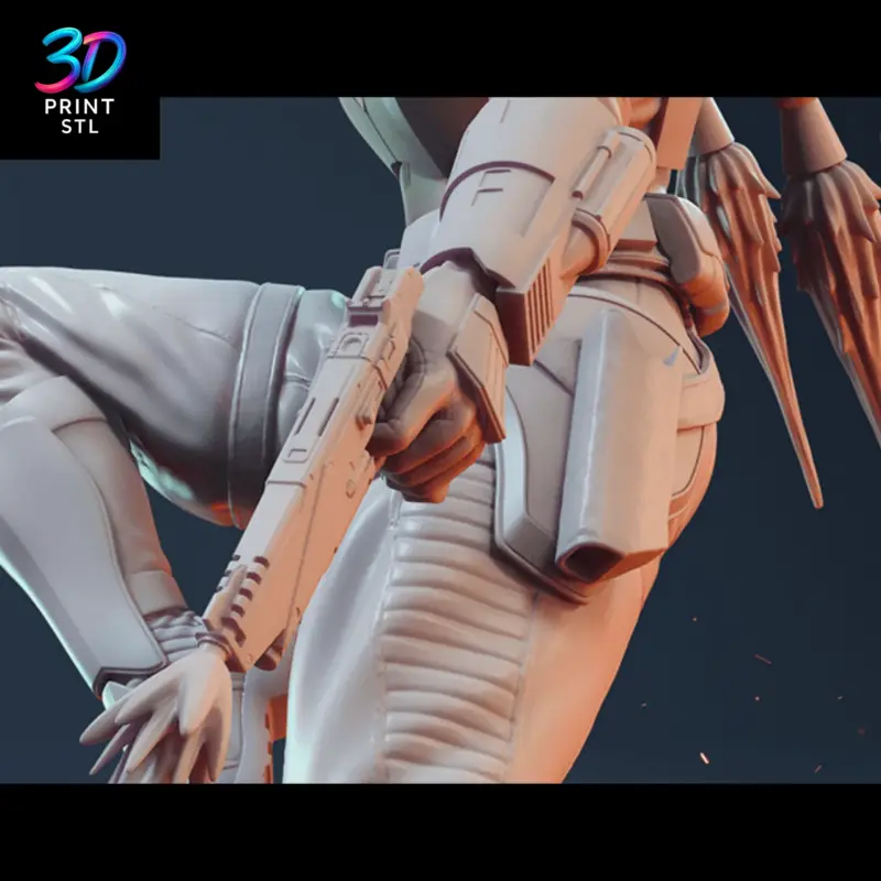 Bo-Katan Kryze Diorama Star Wars | 3D Print Model | STL - Image 8