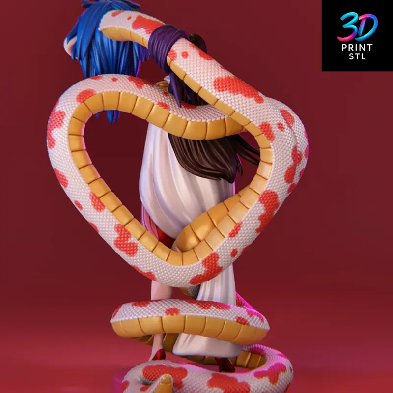 Boa Hancock Figure One Piece | 3D Print Model | STL - Image 2