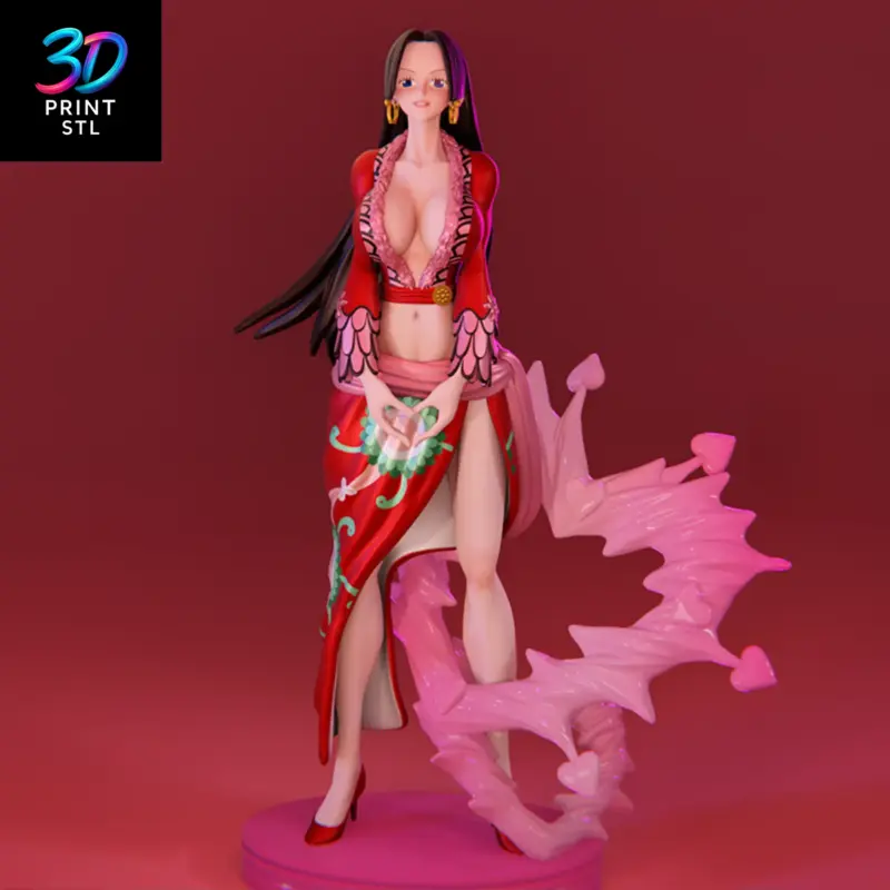 Boa Hancock Figure One Piece | 3D Print Model | STL - Image 4