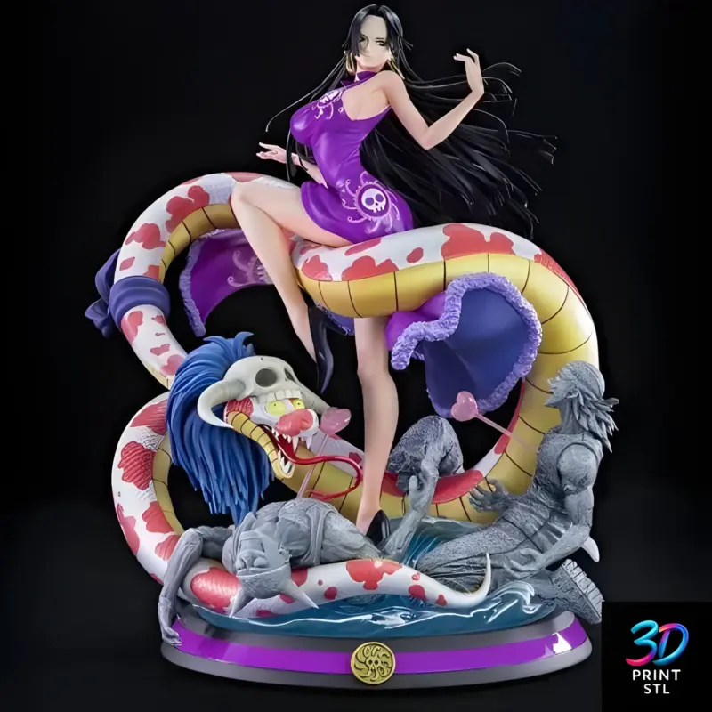 Boa Hancock One Piece | STL for 3D Printers