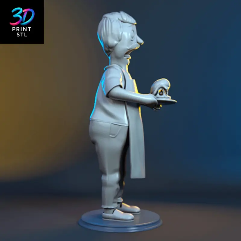 Bob Belcher Figure Bob's Burgers | 3D Print Model | STL - Image 3