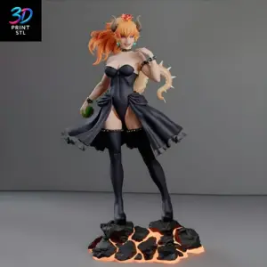 Bowsette | STL for 3D Printers