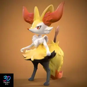 Braixen | STL for 3D Printers