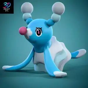 Brionne Pokémon | 3D Print File | STL