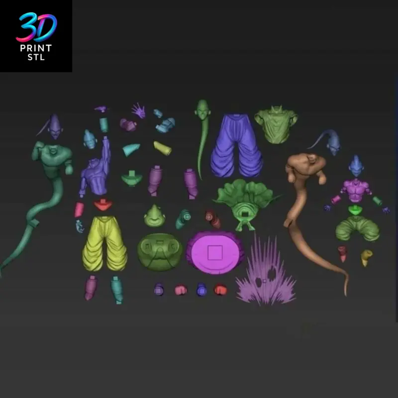 Buu Diorama Dragon Ball Z | 3D Print Model | STL - Image 4