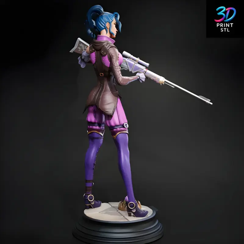 Caitlyn League of Legends | STL for 3D Printers