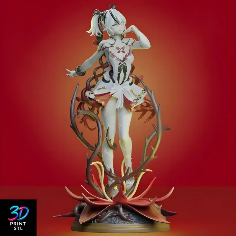 Camellya Wuthering Waves | 3D Print Model | STL - Image 3