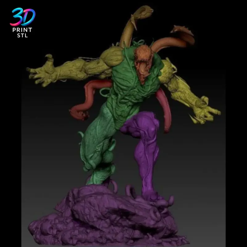 Carnage Figure Marvel | 3D Print Model | STL - Image 4