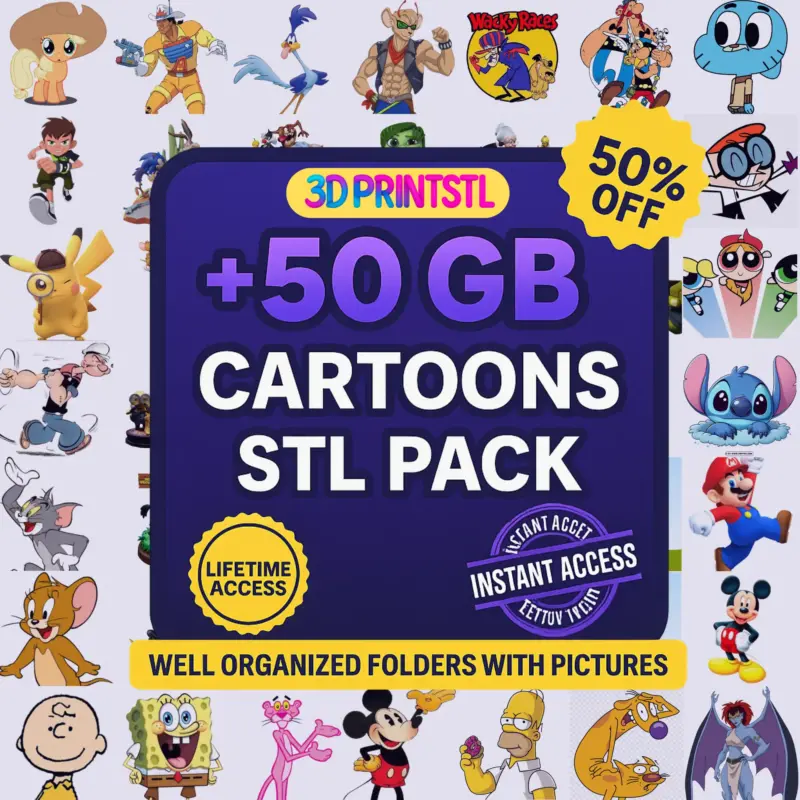 The Ultimate 3D Model Mega Bundle | 2025 STL Pack - Image 11