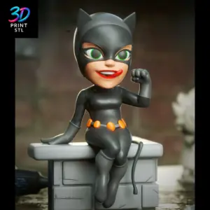 Catwoman Chibi DC Comics | STL for 3D Printers