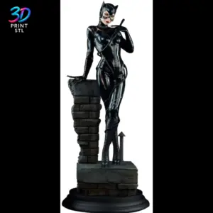 Catwoman Figure DC Comics | 3D Print Model | STL