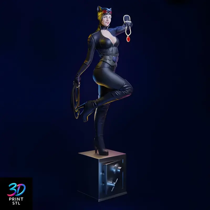 Catwoman | STL for 3D Printers - Image 2