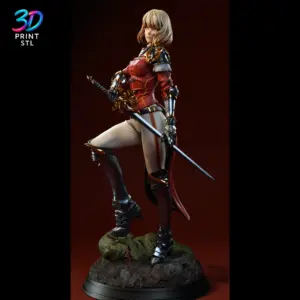 Cha Hae-In Solo Leveling | 3D Print Model | STL