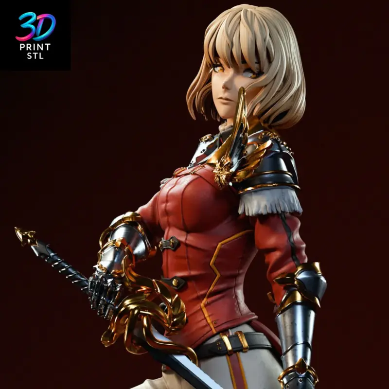 Cha Hae-In Solo Leveling | 3D Print Model | STL - Image 3