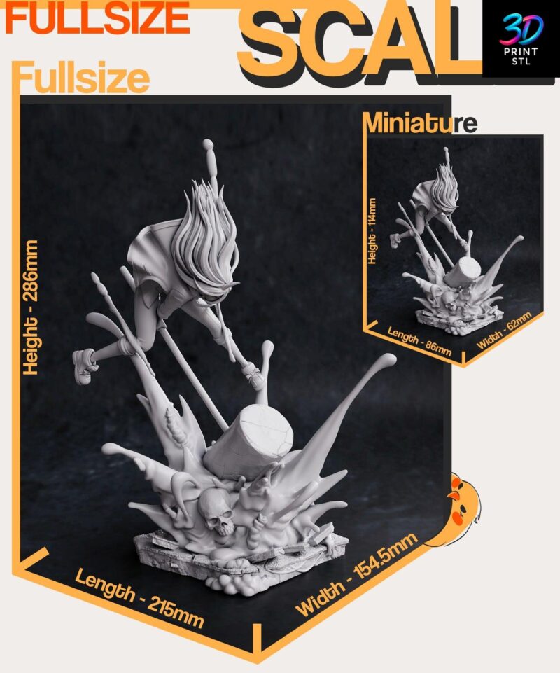 Power Figure Chainsaw Man | 3D Print Model | STL - Image 3