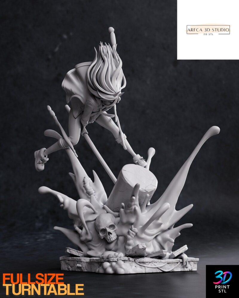 Power Figure Chainsaw Man | 3D Print Model | STL - Image 6