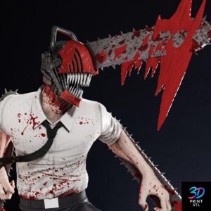 Denji Figure Chainsaw Man | 3D Print Model | STL