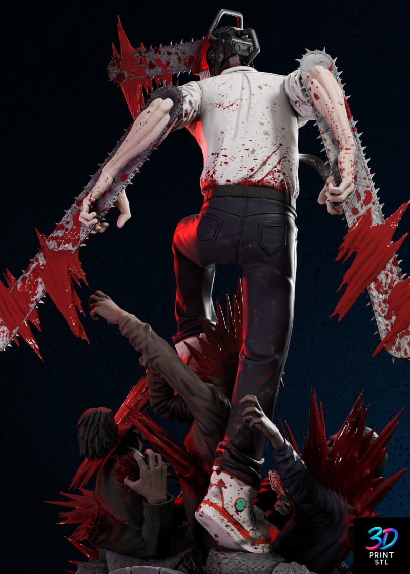 Denji Figure Chainsaw Man | 3D Print Model | STL - Image 4
