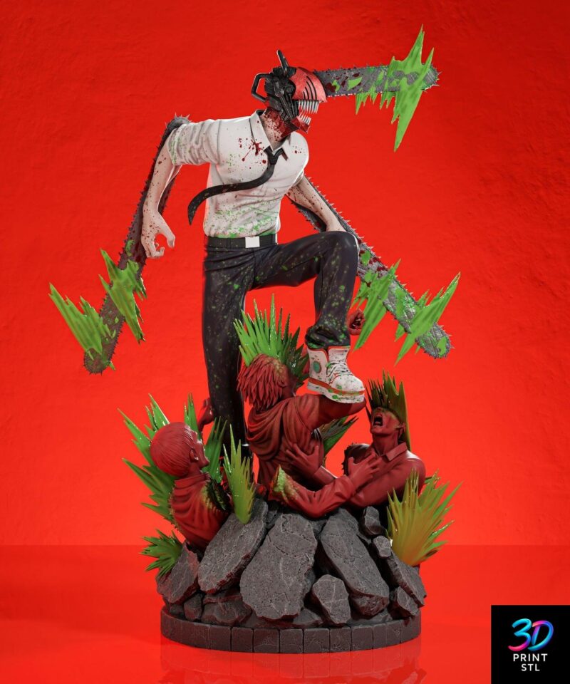 Denji Figure Chainsaw Man | 3D Print Model | STL - Image 5