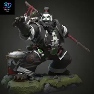 Chen Stormstout | 3D Print Model | STL