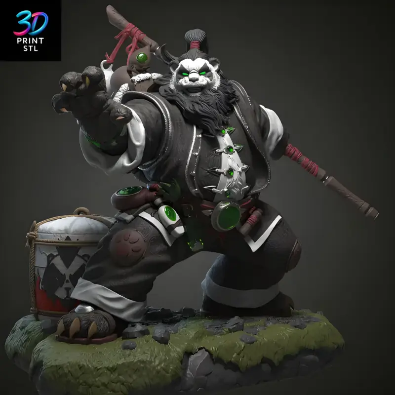Chen Stormstout | 3D Print Model | STL