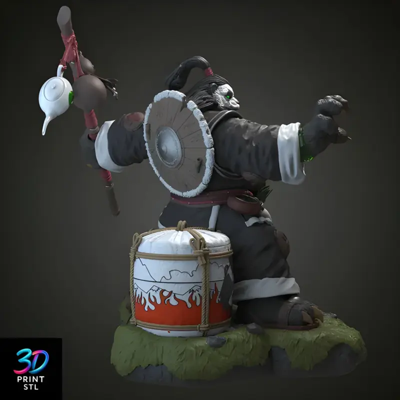 Chen Stormstout | 3D Print Model | STL - Image 2