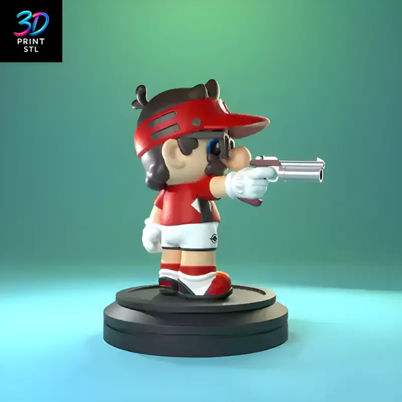 Mario Chibi Super Mario | STL for 3D Printers