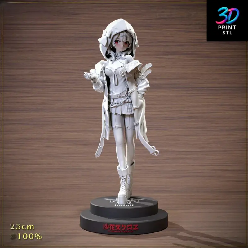 Chloe Sakamata Virtual YouTuber | 3D Print Model | STL - Image 4