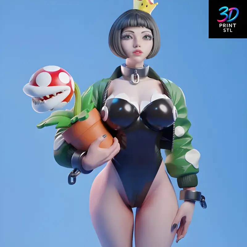 Chompette Super Mario | 3D Print File | STL - Image 3